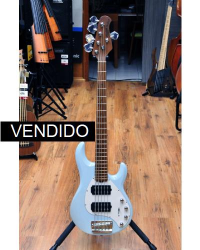 Sterling by Music Man StingRay Ray 35 HH RM/M Daphne Blue